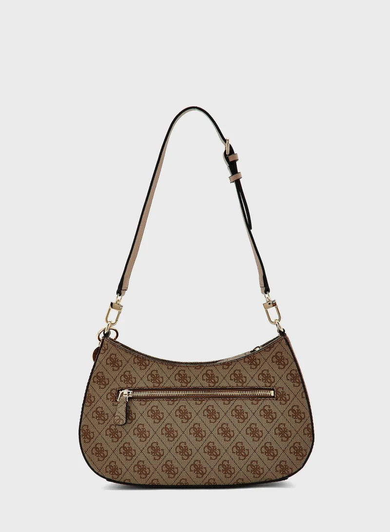 GUESS Noelle Top Zip Satchel Bag