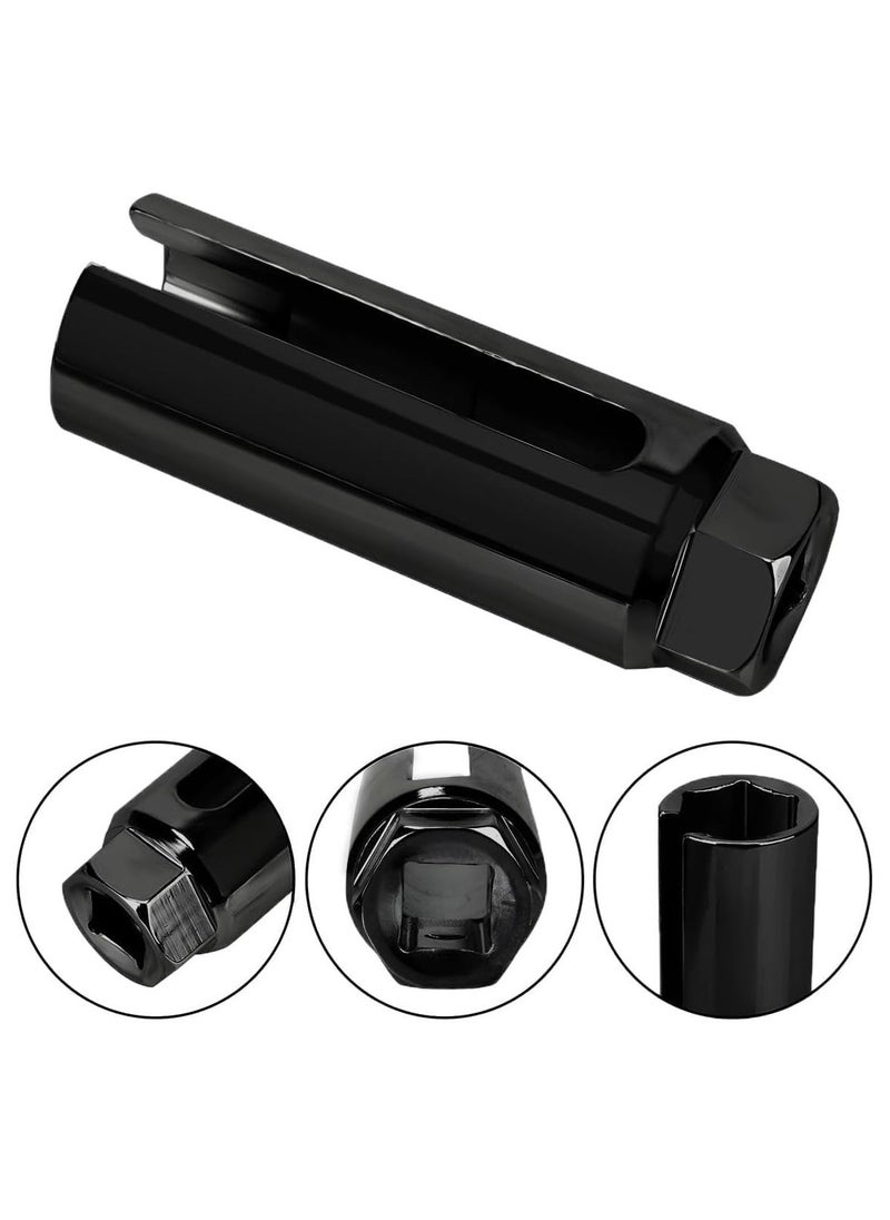 RATSAW Oxygen Sensor Socket with Side Wire Cutout  3 8 Inch Drive x 7 8 Inch 22mm  6 Point fits All Vehicle O2 Removal and Installation Offset Oxygen Sensor Socket  - Image 1