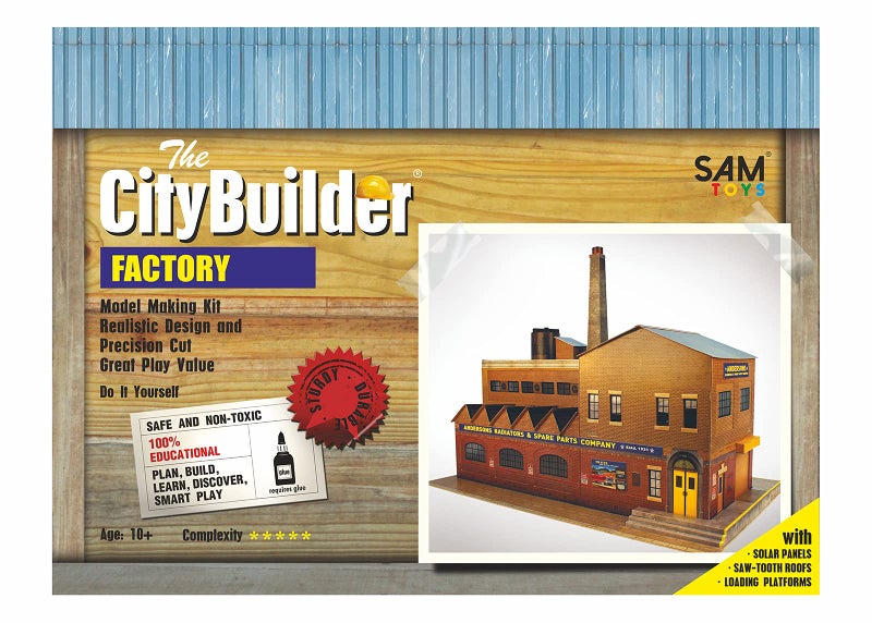 The CityBuilder Factory Model Making Kit - Image 1