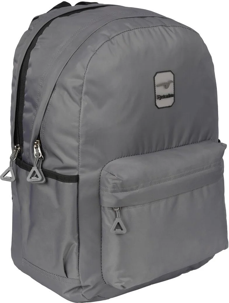 ريلاكسن 3 Compartment Waterproof Fabric Tablet Compartment School-Travel Backpack RLX2115-GRI