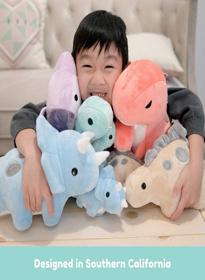 Bellzi Triceratops Cute Stuffed Animal Plush Toy - Adorable Soft Dinosaur Toy Plushies and Gifts - Perfect Present for Kids, Babies, Toddlers - Seri - Image 5