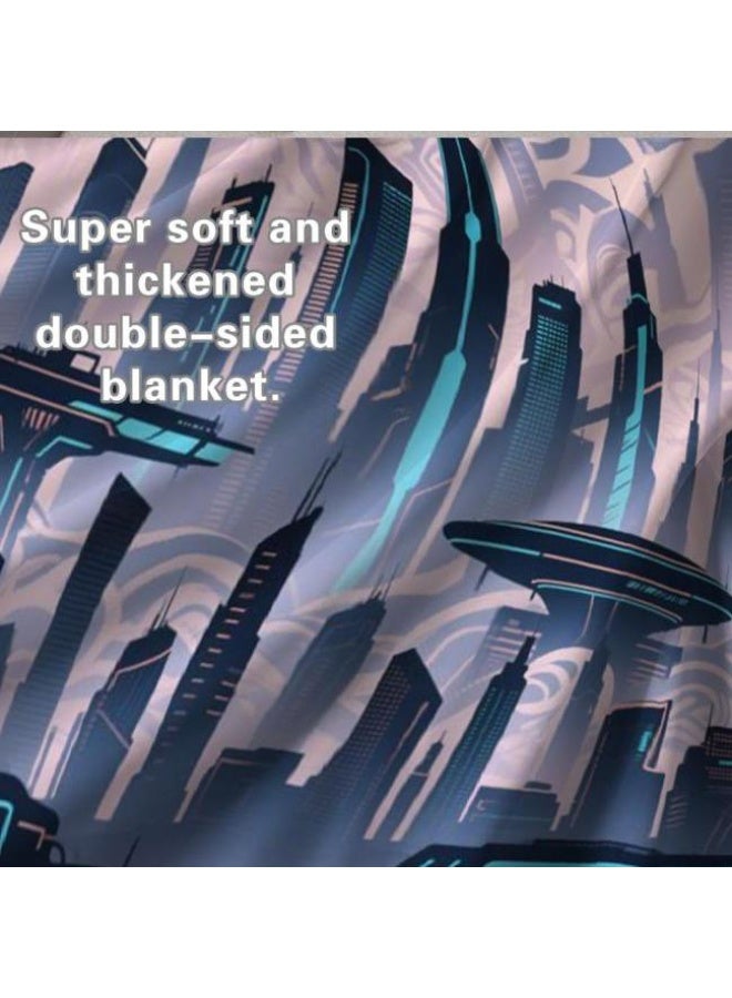 عام بطانية رقيقة من الفانيلا الكرتونية للأطفال والرضع (دافئة ومريحة، ومناسبة للنوم والألعاب) 70 سم * 100 سم - Image 4