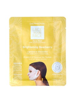 Lace Your Face Patented Compression Facial Mask As Seen On Shark Tank Reusable Biodegradable Cotton Anti Aging Skin Care Brightening Bearberry Single