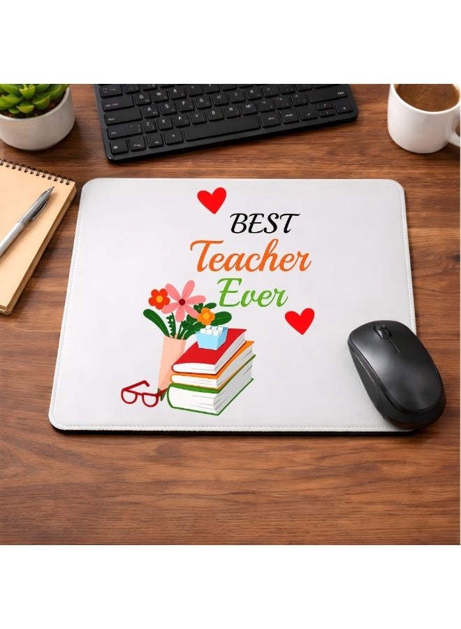 PRINTSHOP4ME Teacher's day for Printed Mousepad - Non slip base mousepad - Teacher Appreciation gifts - Inspire Rectangle Mousepad - Gift Idea for Teachers - Desk Accessories - Image 3