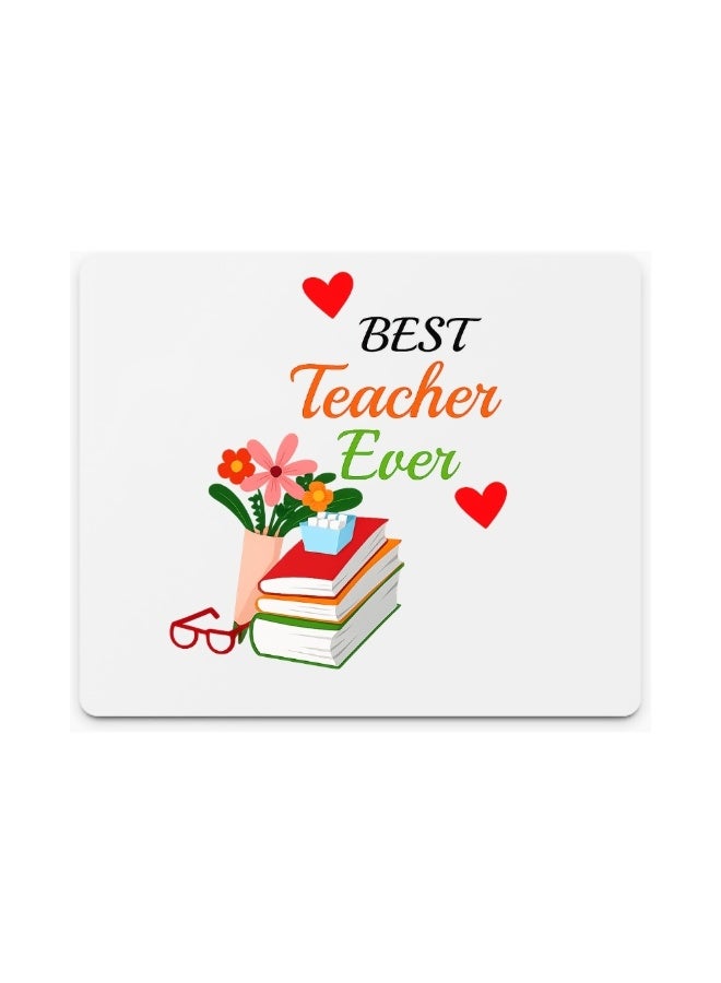 PRINTSHOP4ME Teacher's day for Printed Mousepad - Non slip base mousepad - Teacher Appreciation gifts - Inspire Rectangle Mousepad - Gift Idea for Teachers - Desk Accessories - Image 1