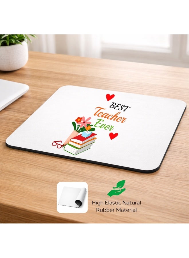 PRINTSHOP4ME Teacher's day for Printed Mousepad - Non slip base mousepad - Teacher Appreciation gifts - Inspire Rectangle Mousepad - Gift Idea for Teachers - Desk Accessories - Image 5