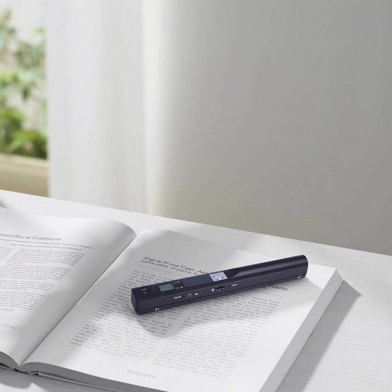 Handheld Wand Scanner 900 DPI for A4 Documents Photos Books with 16GB Card Lightweight - Image 3