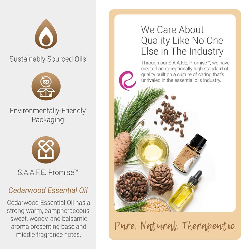 Rocky Mountain Oils Cedarwood Essential Oil - 100% Pure & Natural Aromatherapy Grade | Topical Oil for Hair Care and Skin Care, | Ideal for Diffusers, Massage & DIY Products | 15ml Bottle - Image 4