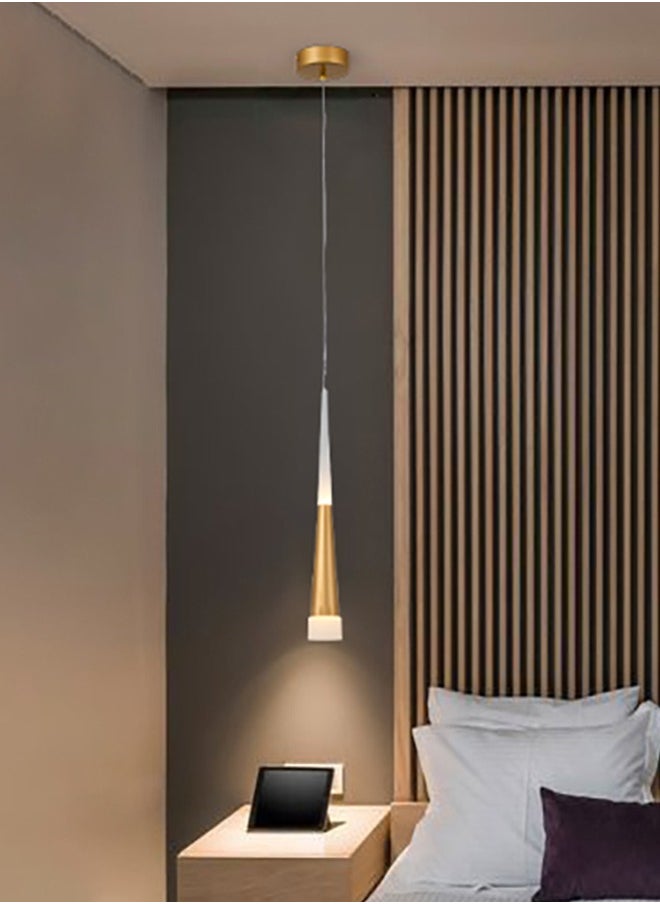 Best Power - LED Ceiling Light with 3 Lighting Levels - 6961-GD LED Pendant Light Dimmable Ceiling Light Elegant Ceiling Lighting Suitable for Bedrooms, Living Rooms, Dining Rooms, Entryways - Image 1