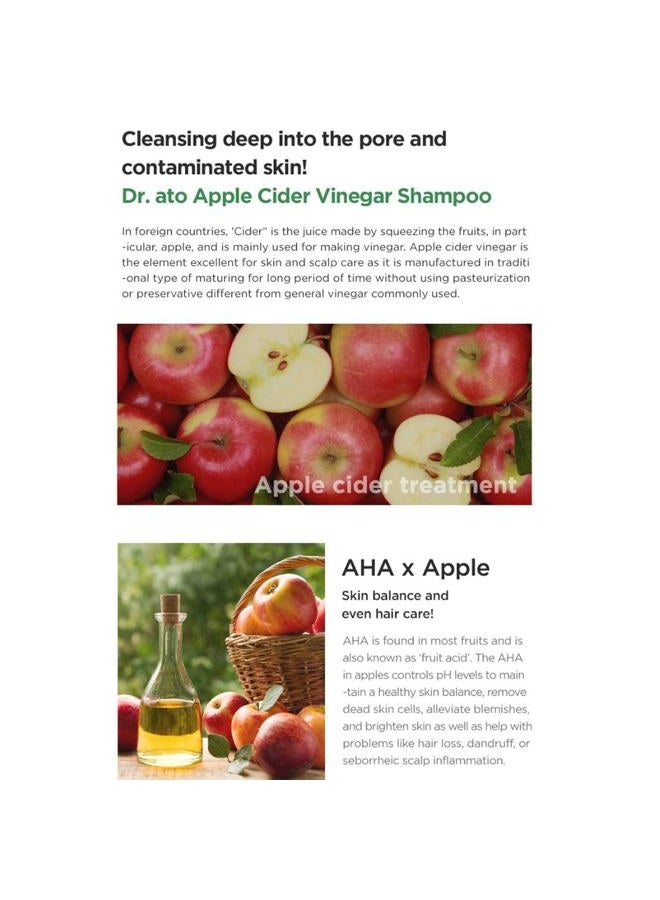 Dr.ato Apple Cider Vinegar Body Wash for Sensitive Skin, Hypoallergenic, Paraben-Free, Allergen-Free, Skin Irritation Tested, Safe Ingredients (10.5 Fl Oz) - Image 4