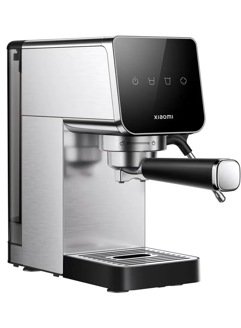 Xiaomi Semi Automatic Espresso Machine, Milk Frother 20bar Pump 0.9L Stainless Steel CME003 0.9 L 1350 W BHR9798EU Silver - Image 2