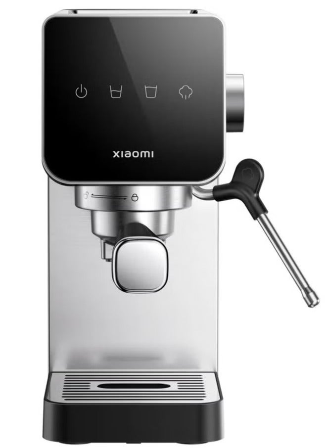 Xiaomi Semi Automatic Espresso Machine, Milk Frother 20bar Pump 0.9L Stainless Steel CME003 0.9 L 1350 W BHR9798EU Silver - Image 1