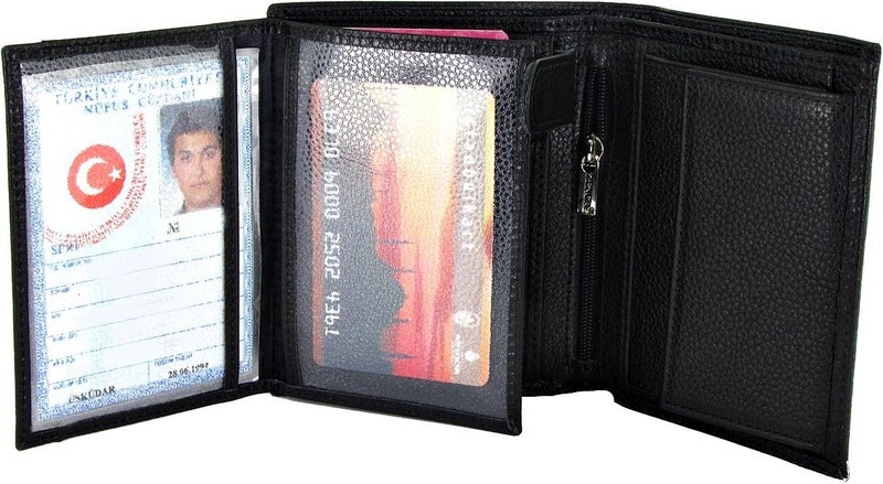 Zenga Personalized Men's Leather Wallet Named Wallet Z152  - Image 5