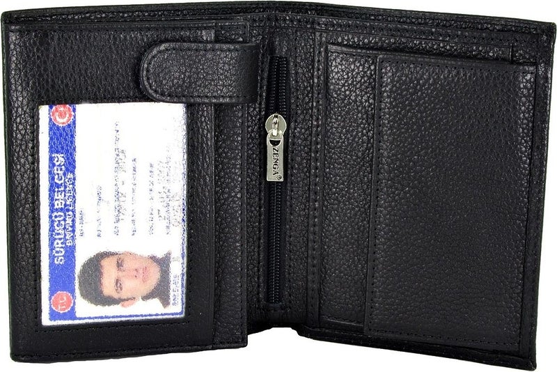 Zenga Personalized Men's Leather Wallet Named Wallet Z152  - Image 2