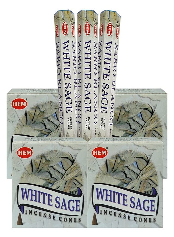 TRUMIRI White Sage Incense Sticks and Cone Incense Holder Variety Pack Bundle insence insense insienso - Image 5