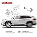 BDTCTK 124 Compatible for RAV4 Model Car Zinc Alloy Diecast Collectible Pull Back Toy car with Sound and Light for Kids Boy Girl Gift White - Image 4