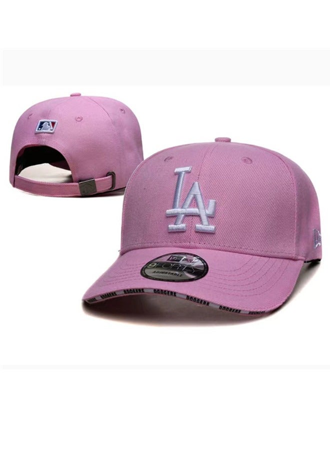NEW ERA New Era Los Angeles Dodgers Fashion Sunshade Hat, Mesh Hat, Outdoor Men's and Women's Sports Duck Tongue Hat Purple