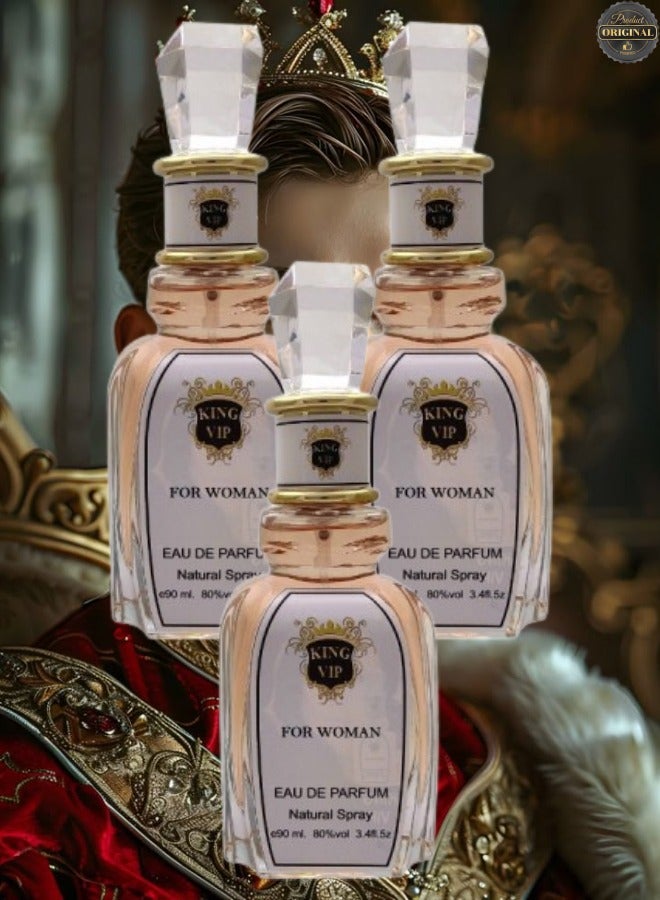 كينج 3 قطع عطر كنج في اي بي 100مل - Image 1