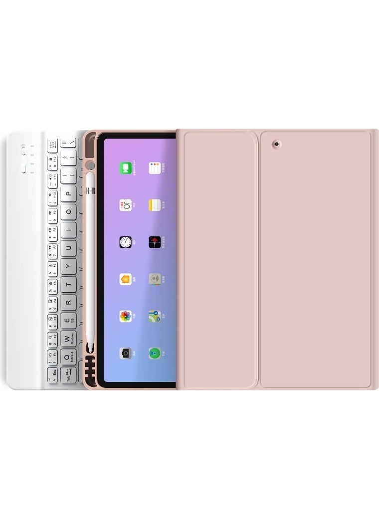 Unicell - iPad 9.7 2017/2018 5./6. Generation 1 Fully Compatible Bluetooth Enabled Keyboard Case with Pen Compartment - Image 1