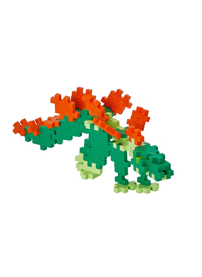 Plus-Plus Stegosaurus Dinosaur Tube Building Set  - Image 3