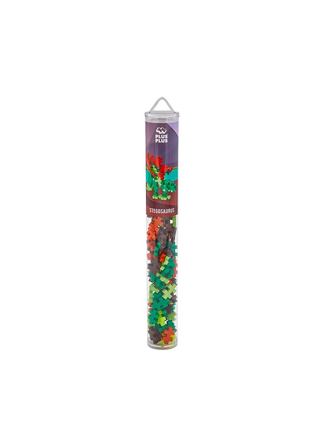 Plus-Plus Stegosaurus Dinosaur Tube Building Set  - Image 2
