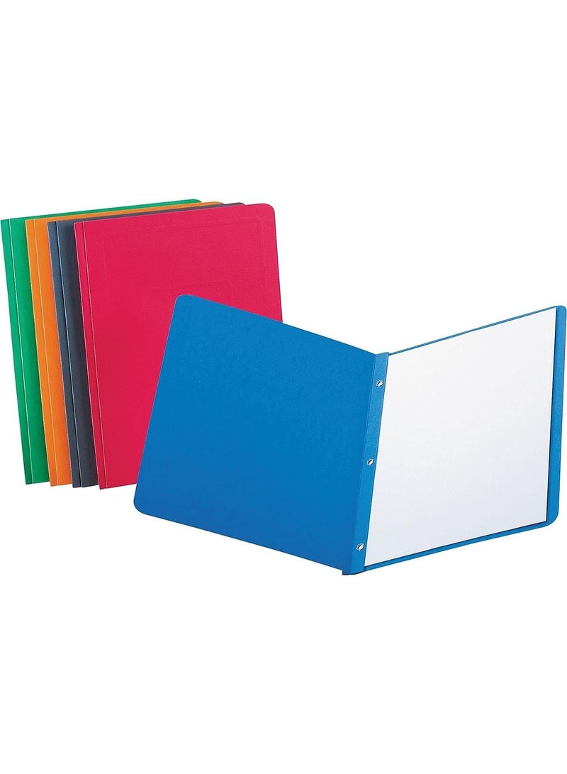 Oxford Oxford Title Panel and Border Front Report Covers, Assorted Colors, Letter Size, 25 per Box, (52513) - Image 3