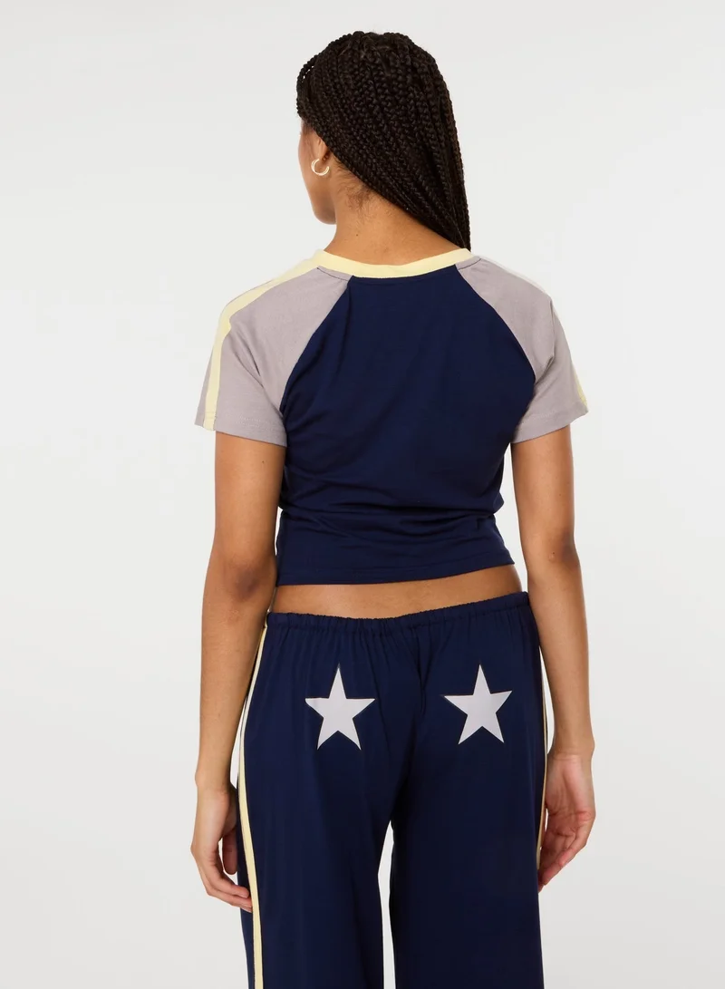 Pink Vanilla Lisbon Fitted T-Shirt