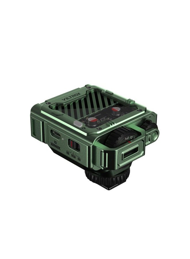 VILTROX TTL Flash for Nikon, 1800mAh On Camera Flash for Nikon, 26W/s 5600K Small Flash for Camera, GN16 Mini Flash, 1s Recycle Time, with Softbox (Spark Z3-N, Green) - Image 1