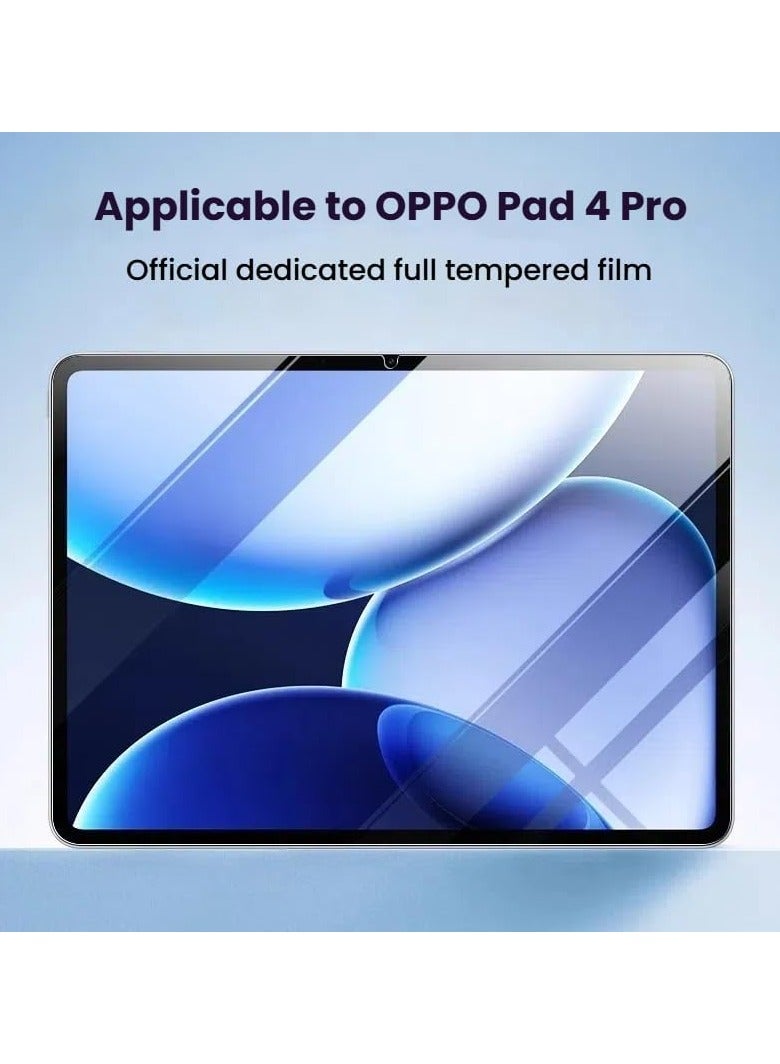 general [2 Pack] Screen Protector Compatible with OPPO Pad 4 Pro 13.2-inch 2025 (OPD2409), Tempered Glass Transparent Film, Scratch Resistant, 9H Hardness, Easy to Install - Image 2