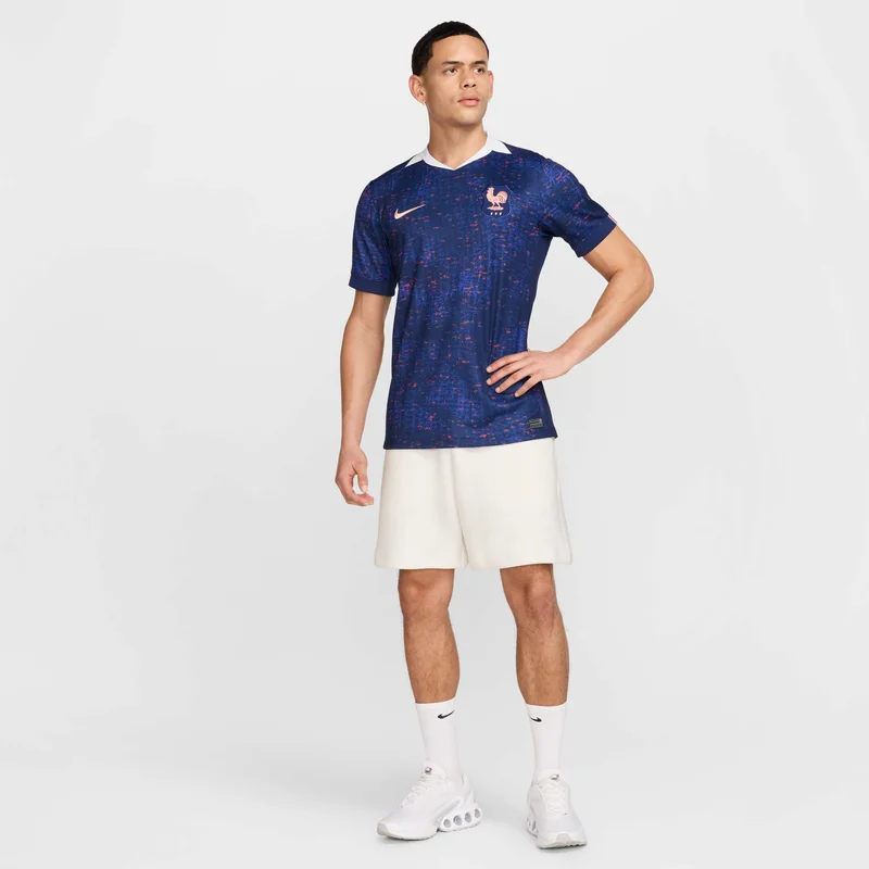 Nike Blue Men's France 2025 Home Replica Football Jersey (Women's Team) for Men | Best Price UAE