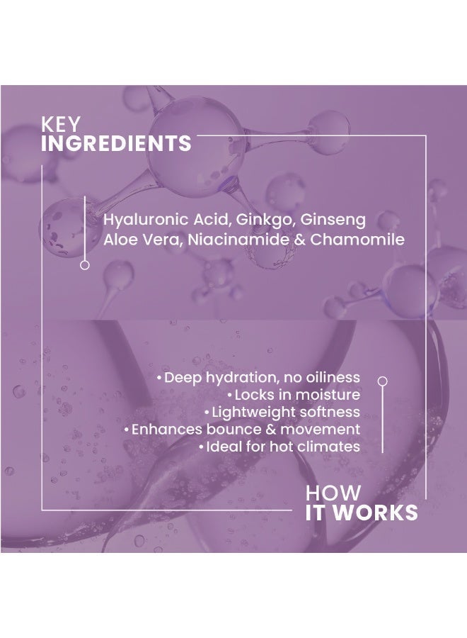 MOOD Hyaluronic Acid Plus Intensive Moisture Hair Mask (200ml) - Image 3