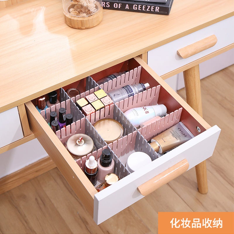 Drawer Storage Partition Box Free Combination Organize Partition Partition Artifact Plastic Underwear Socks Lattice Partition - Image 3