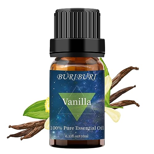 BURIBURI Vanilla Essential Oil 100 Pure Undiluted Natural Aromatherapy Oil for Diffuser Massage - Image 2