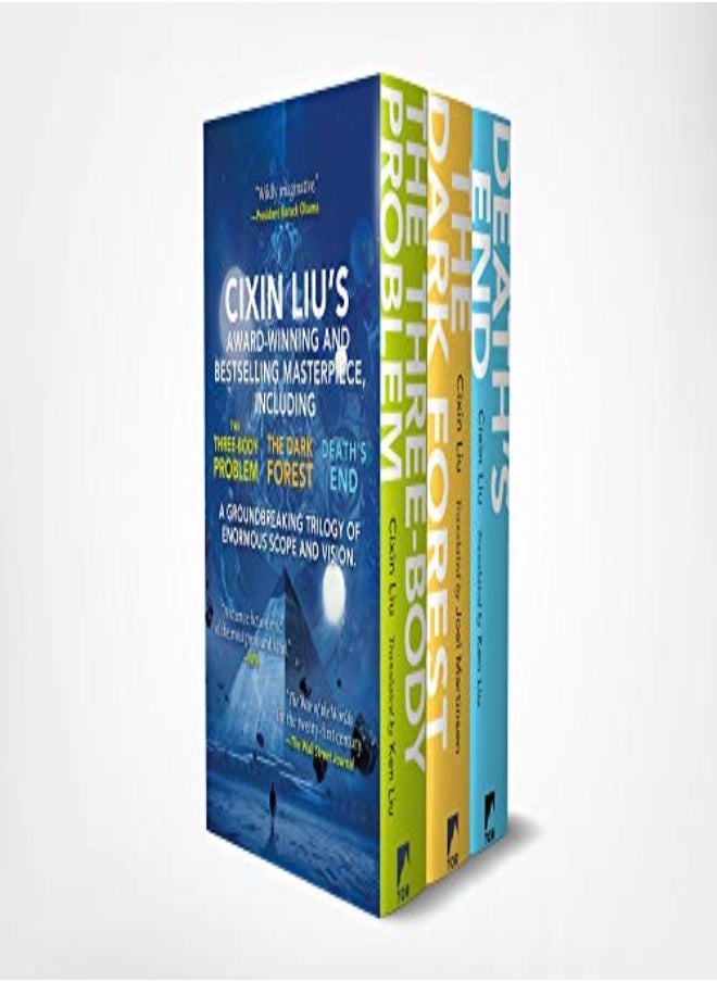 null - Threebody Problem Boxed Set The Threebody Problem The Dark Forest Deaths End by Liu, Cixin - Liu, Ken Paperback - Image 1