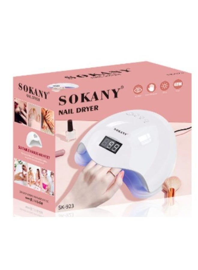 Sokany Nail Dryer with Gel Polish Lamps SK-923 - Image 2