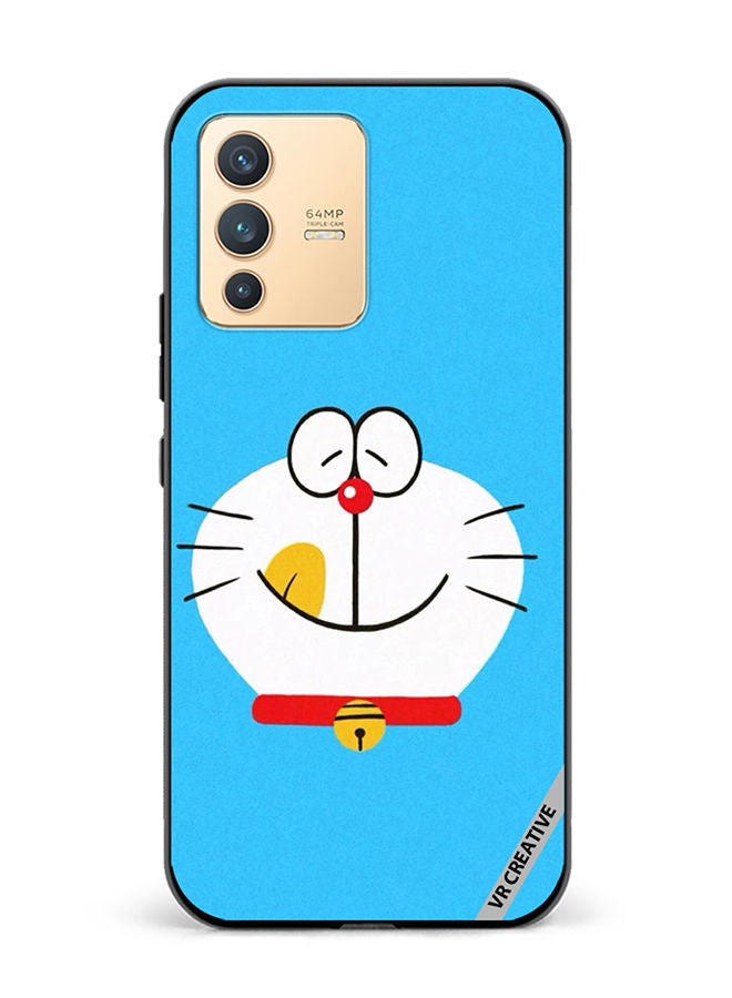 VR CREATIVE Protective Case Cover For Vivo V23 5G Cryon Doremon Design Multicolour - Image 1