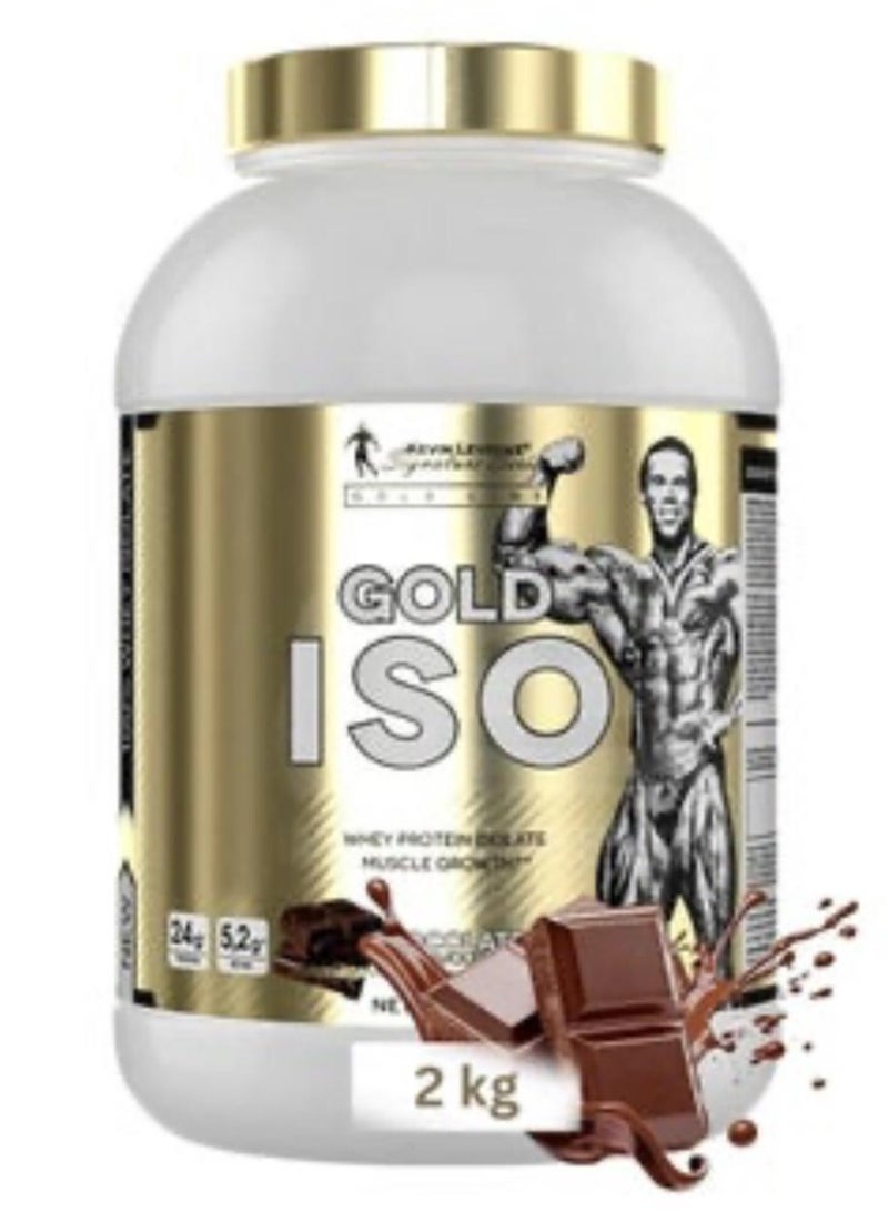KEVIN LEVRONE Kevin Levrone Gold Iso Whey Chocolate, 2kg
