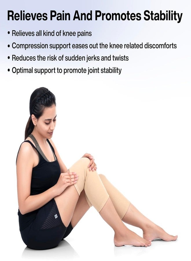 Enclave Knee Support Sleeves for Joint Pain & Arthritis Relief, Improved Circulation Compression Effective Support for Running, Jogging, Workout For Men and Women. (3XL) - Image 5