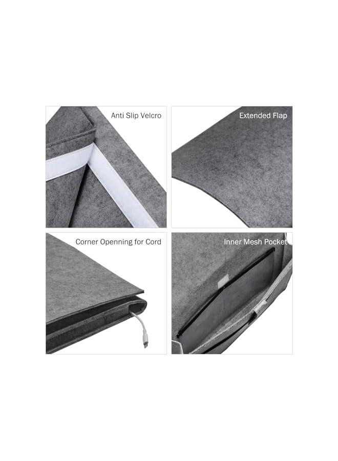 The Bros Bedside Caddy, Bedside Storage Organizer for Dorm Rooms, Bunk Beds, and More (Grey) - Image 5