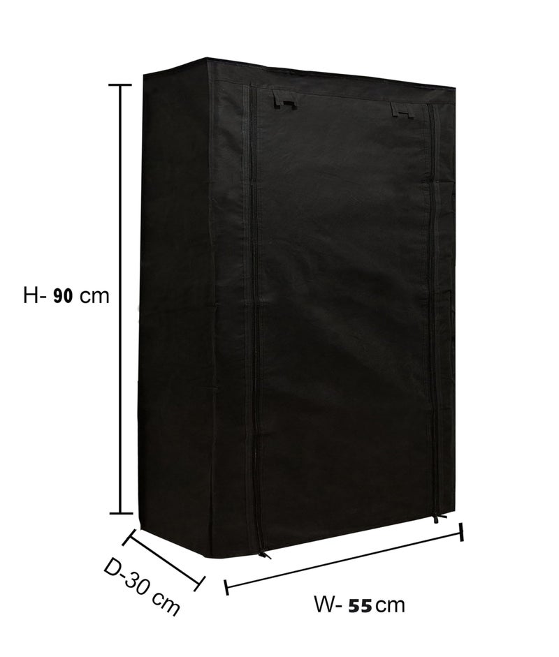 RAXON WORLD Shoe Rack Cover for Home Only for 5-Layer Portable Foldable Shoe Stand Non Woven Zipper Fabric Cover - Image 2