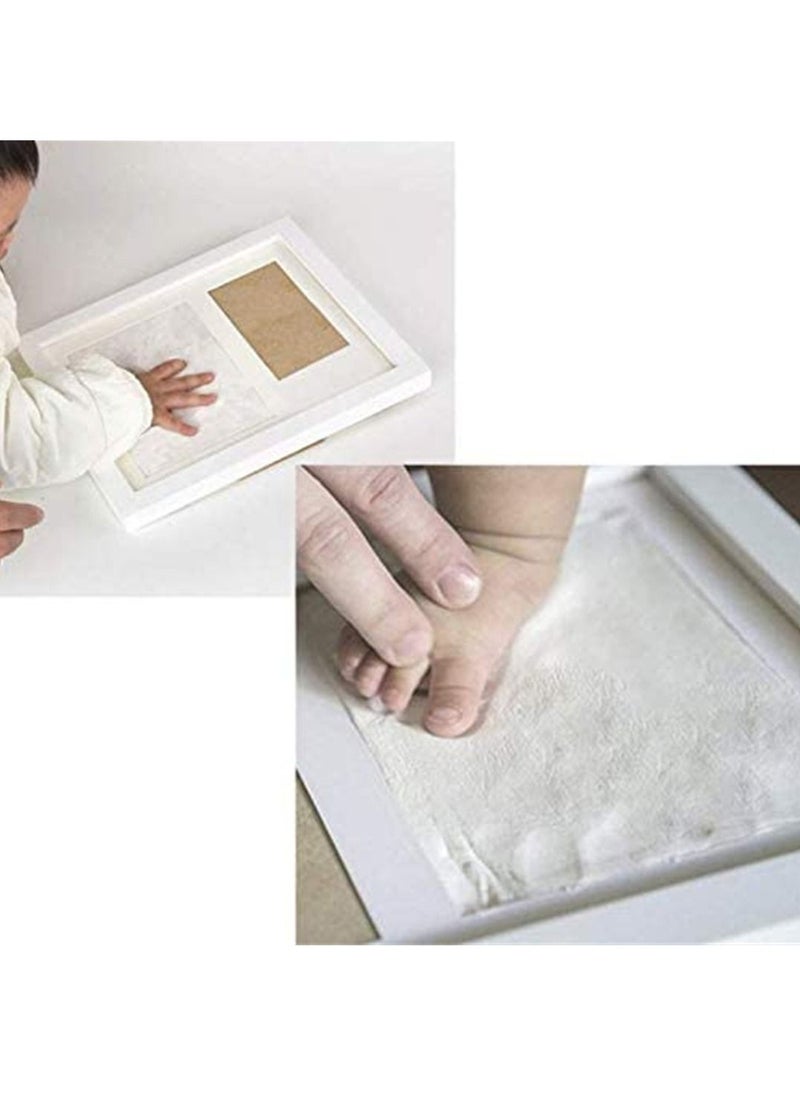 Generic - Handprint and Footprint Plaster Kit Set Photo Frame - Image 1