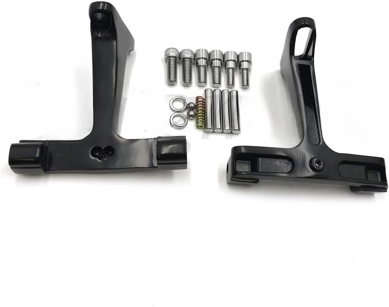 HASkulle NBX- Replacement of Black Passenger Footboard Floorboard Mounting Bracket for Compatible with 1993-2019 Touring Trike - Image 1