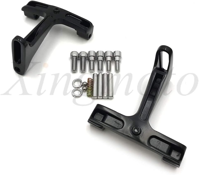 HASkulle NBX- Replacement of Black Passenger Footboard Floorboard Mounting Bracket for Compatible with 1993-2019 Touring Trike - Image 3