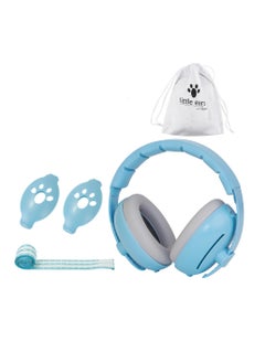 EVEREEN Baby Ear Protection Noise Cancelling Headphones, 2-in-1 Convertible Design, Noise Reduction Earmuffs for Infant Improves Sleep(Blue)  - Image 1