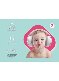 EVEREEN Baby Ear Protection Noise Cancelling Headphones, 2-in-1 Convertible Design, Noise Reduction Earmuffs for Infant Improves Sleep(Blue)  - Image 4