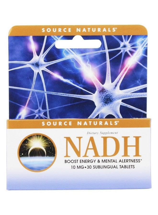 Source Naturals NADH 10mg, Boost Energy and Mental Alertness*, 10mg - 30 Peppermint Lozenges - Image 2