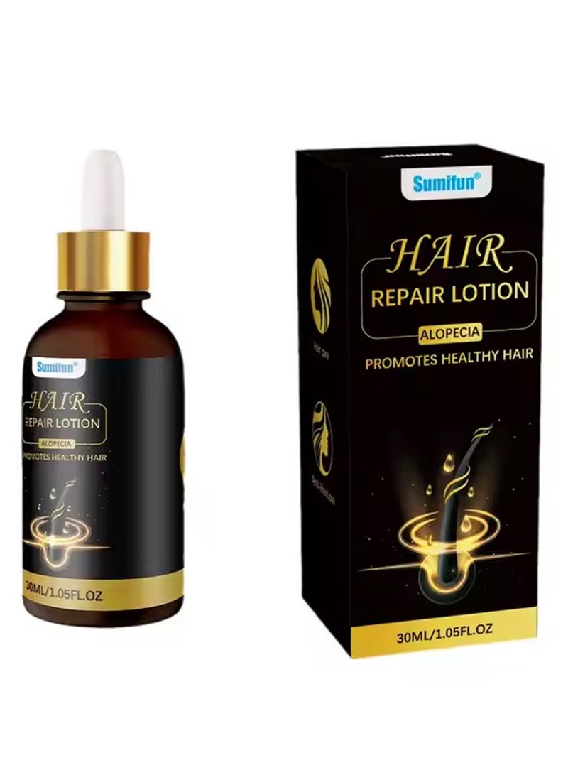 Sumifun لوسيون إصلاح الشعر للثعلبة يعزز صحة الشعر، مناسب للرجال والنساء 30 مل - Image 2