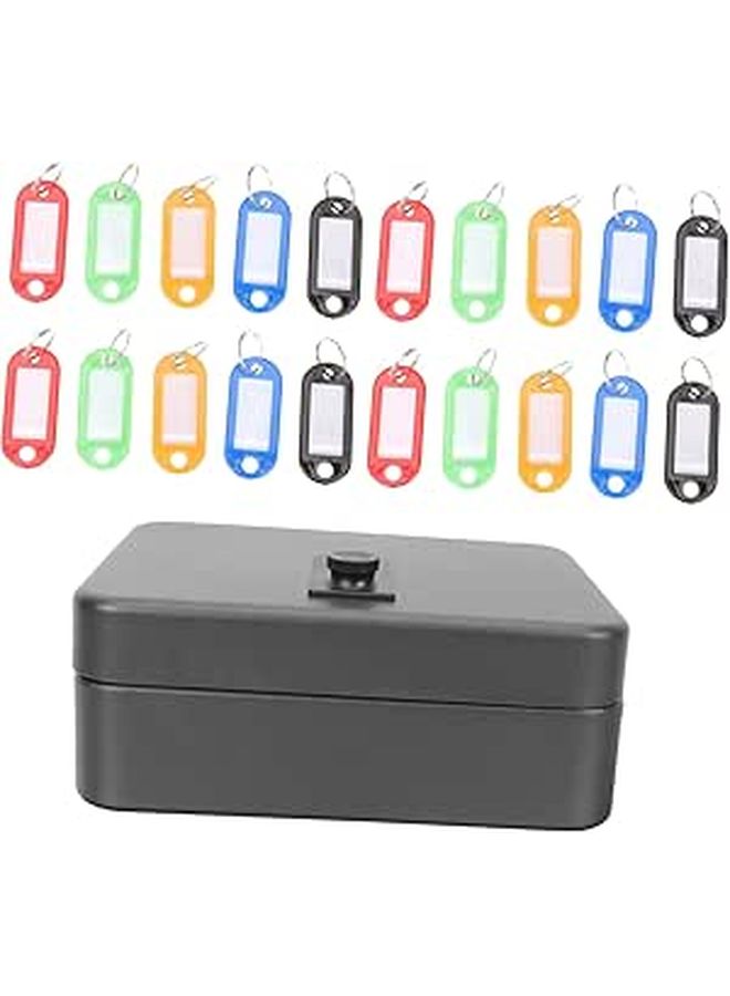 Wall Mounted Metal Key Security Cabinet With Code Lock Organized Storage Home Office - Image 1