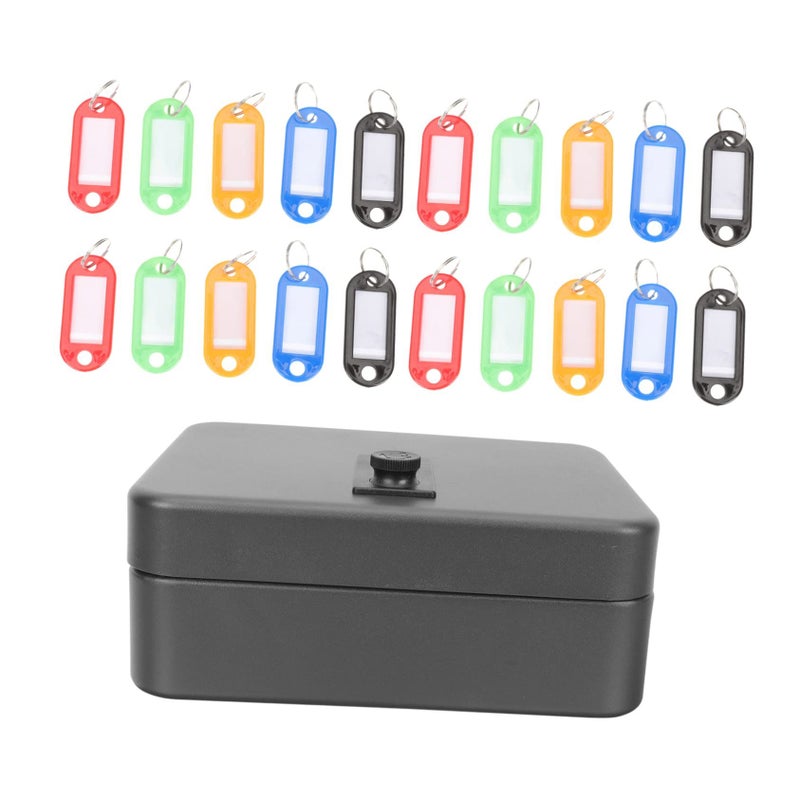 Wall Mounted Metal Key Security Cabinet With Code Lock Organized Storage Home Office - Image 2