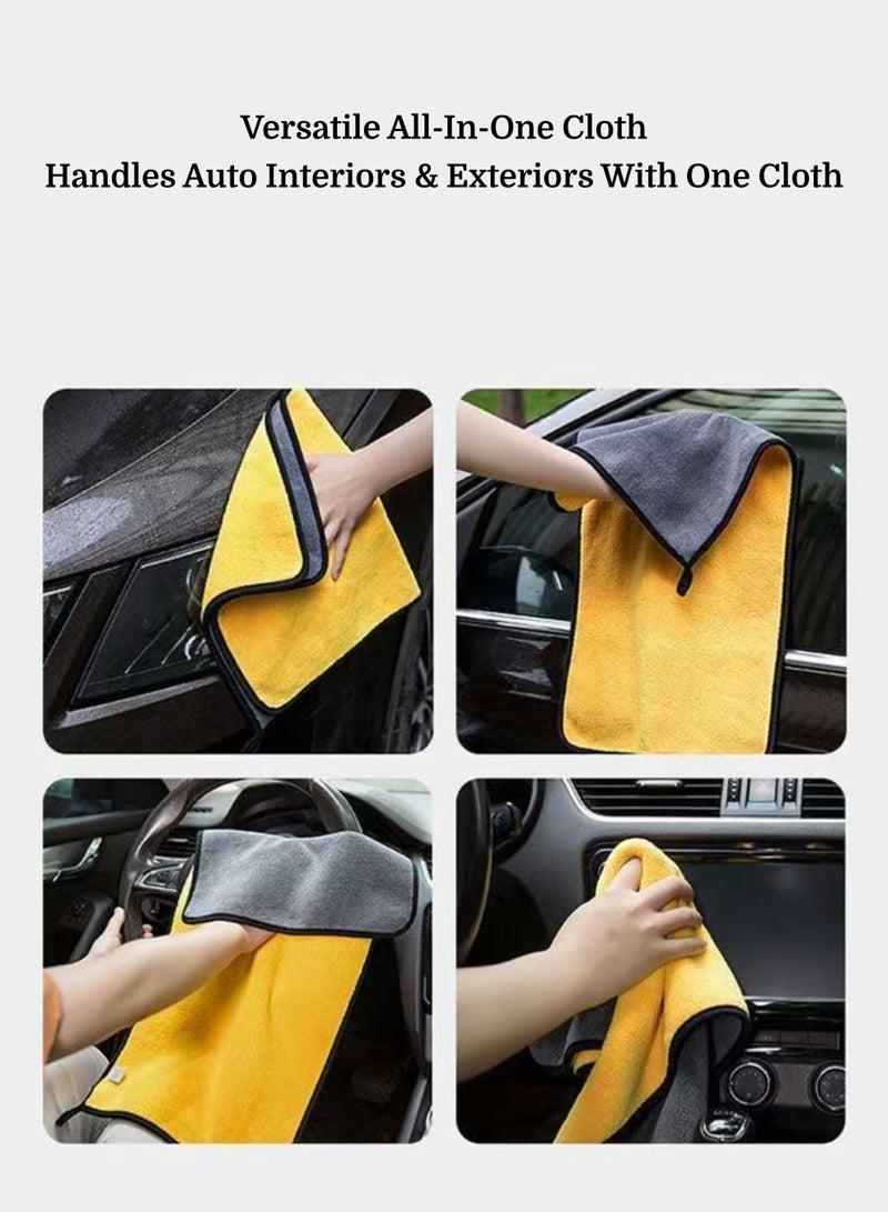 3 Strips Thickened 40*30 Clean towels Superabsorbent microfiber towels - Image 2